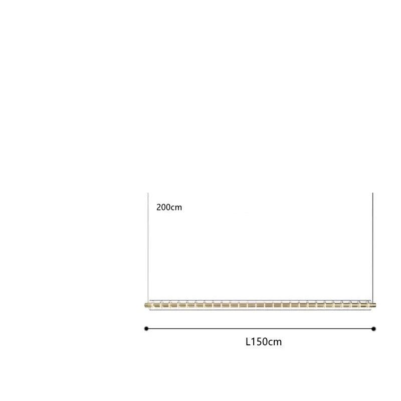 Moa™ | Modern Italian Strip Pendant Light