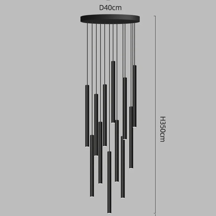 Ella™ | Elegant LED staircase pendant