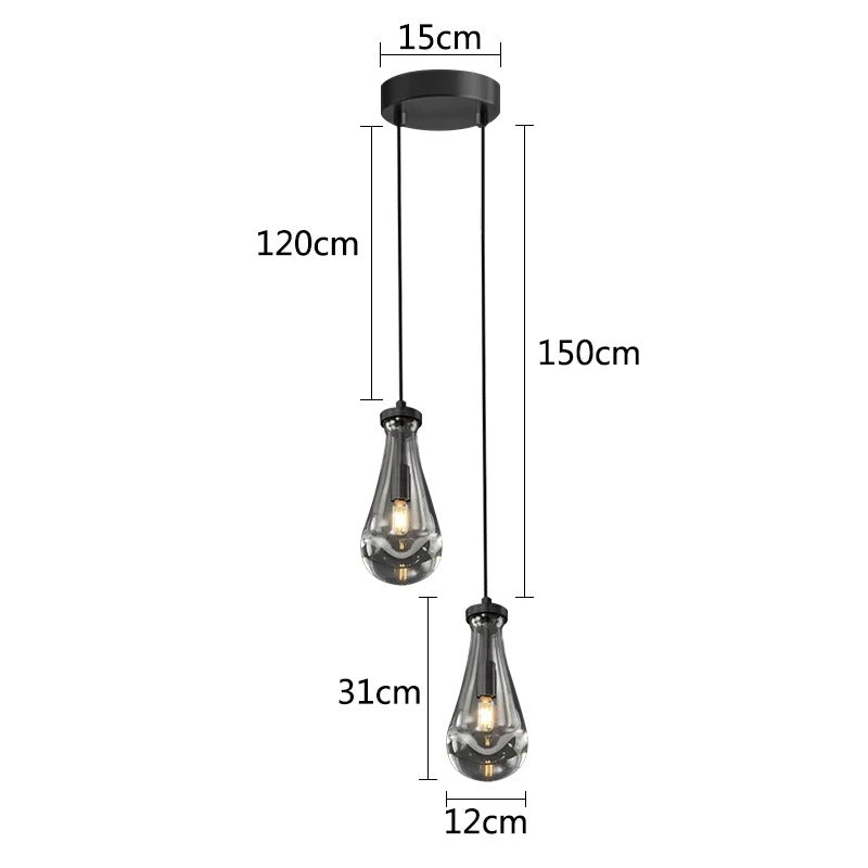 Vara™ | Raindrop Glass Pendant Light