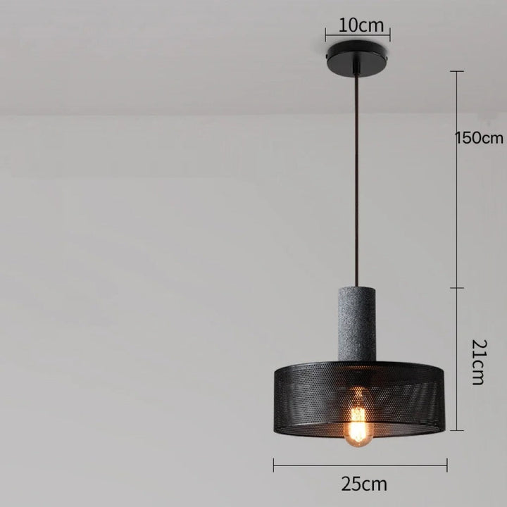 Soluvia™ | Industrial Cement Pendant Light Set