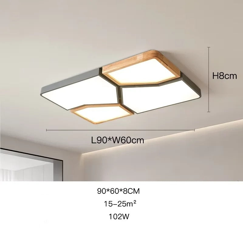 Thaloria™ | Nordic geometric ceiling light