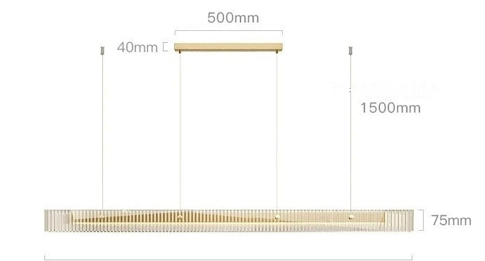 Sofia™ | Linear Pendant Lamp