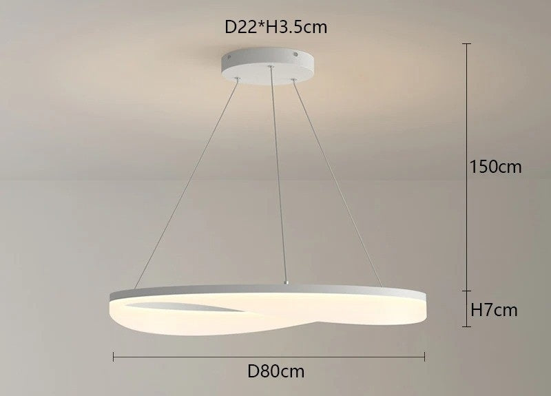 Harcadia™ | Modern Ring LED Chandelier