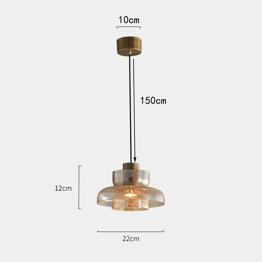Finnley™ | Brass and glass warm light bulb