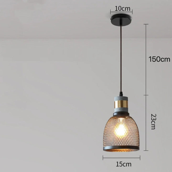 Soluvia™ | Industrial Cement Pendant Light Set