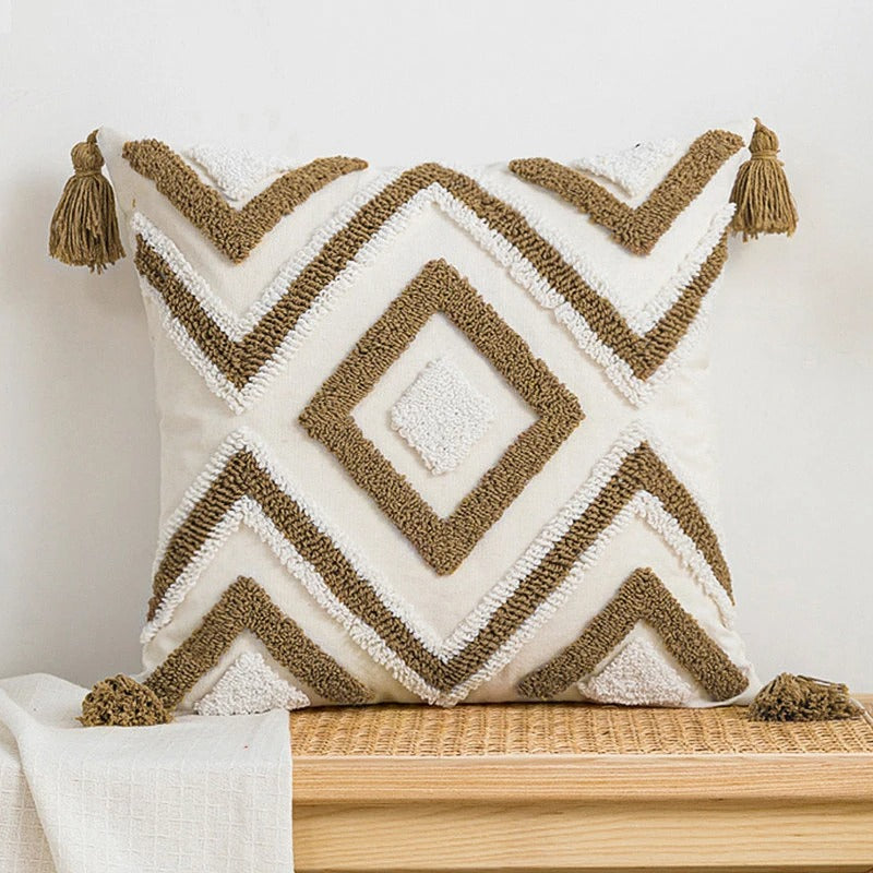 Fes™ | Boho Tufted Pillowcase