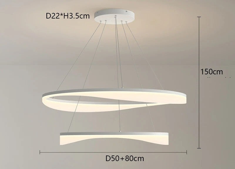 Harcadia™ | Modern Ring LED Chandelier