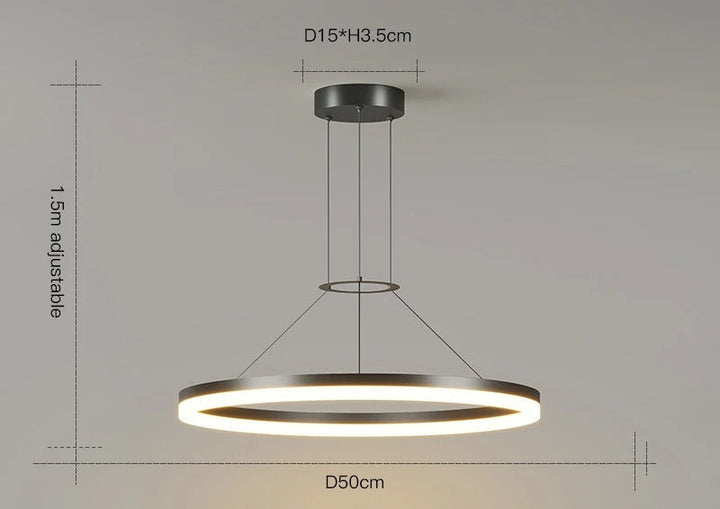 Elvaron™ | Modern geometric LED pendant light
