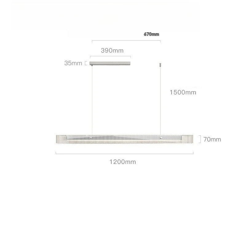 Sofia™ | Linear Pendant Lamp