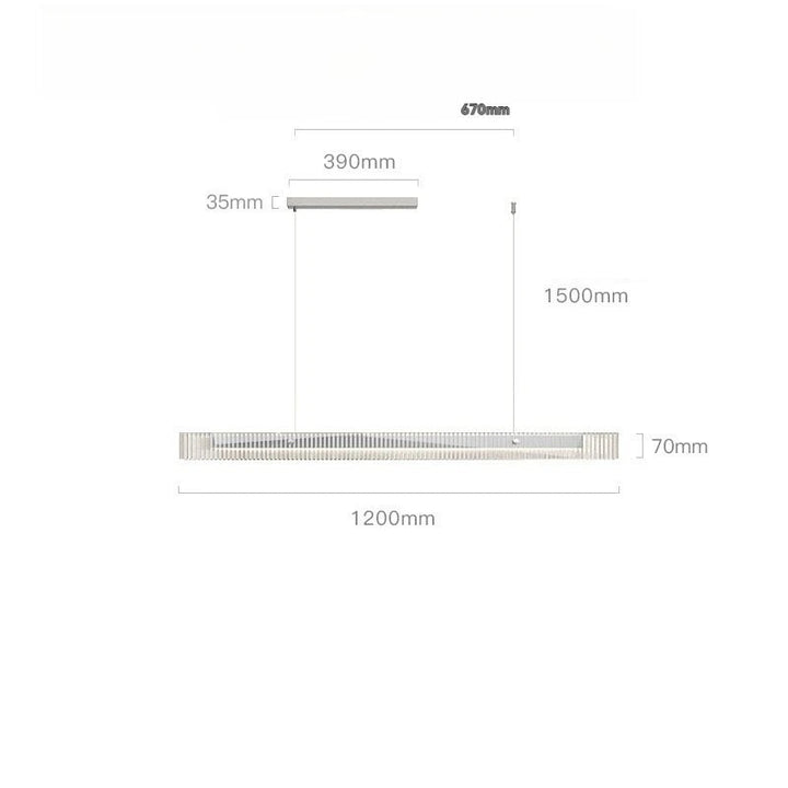Sofia™ | Linear Pendant Lamp