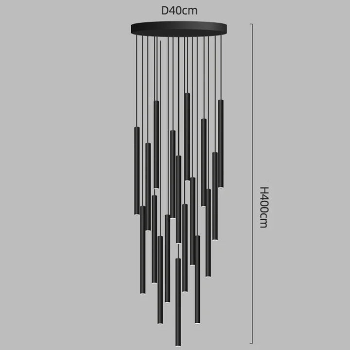 Ella™ | Elegant LED staircase pendant