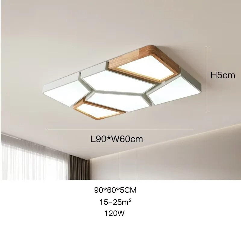 Thaloria™ | Nordic geometric ceiling light