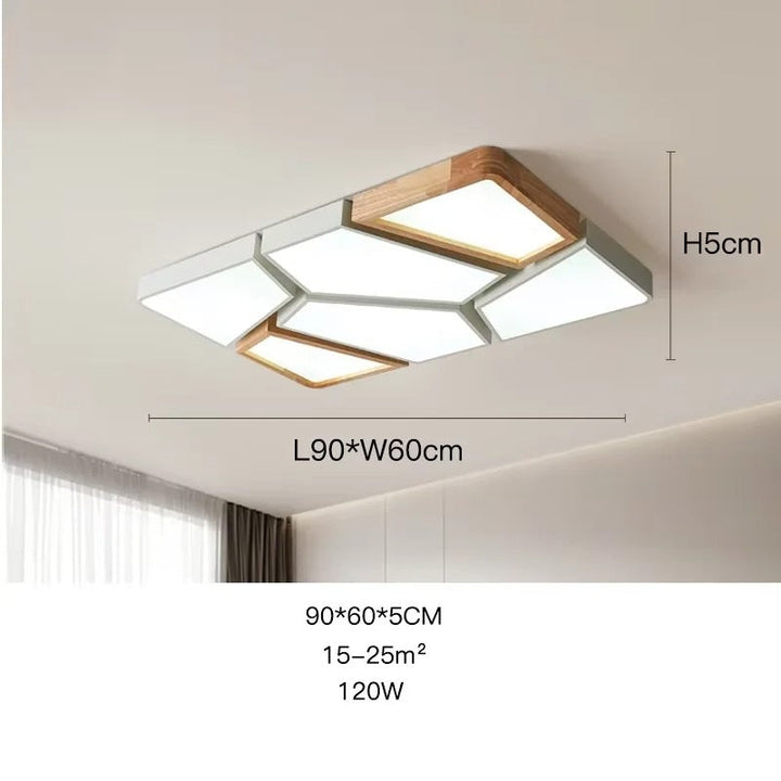 Thaloria™ | Nordic geometric ceiling light