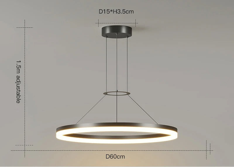 Elvaron™ | Modern geometric LED pendant light