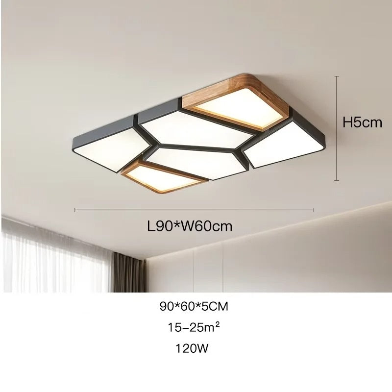 Thaloria™ | Nordic geometric ceiling light