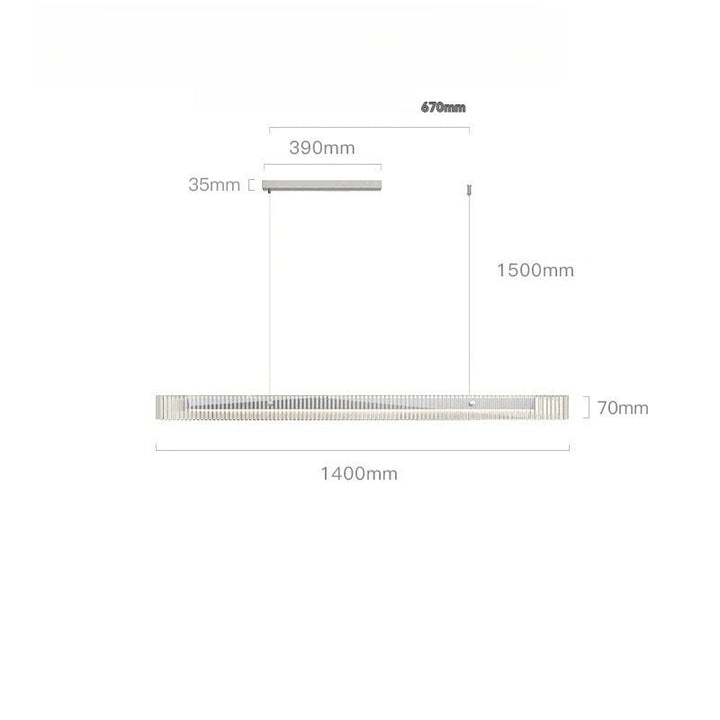 Sofia™ | Linear Pendant Lamp