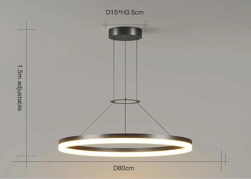 Elvaron™ | Modern geometric LED pendant light