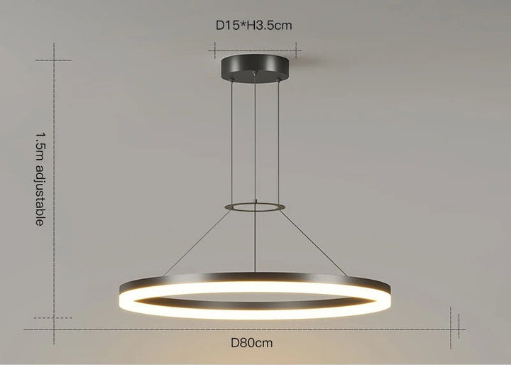 Elvaron™ | Modern geometric LED pendant light