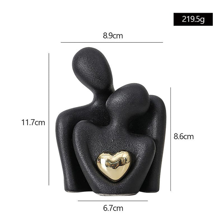 Centerpiece™ | Abstract Romantic Couple Figurine