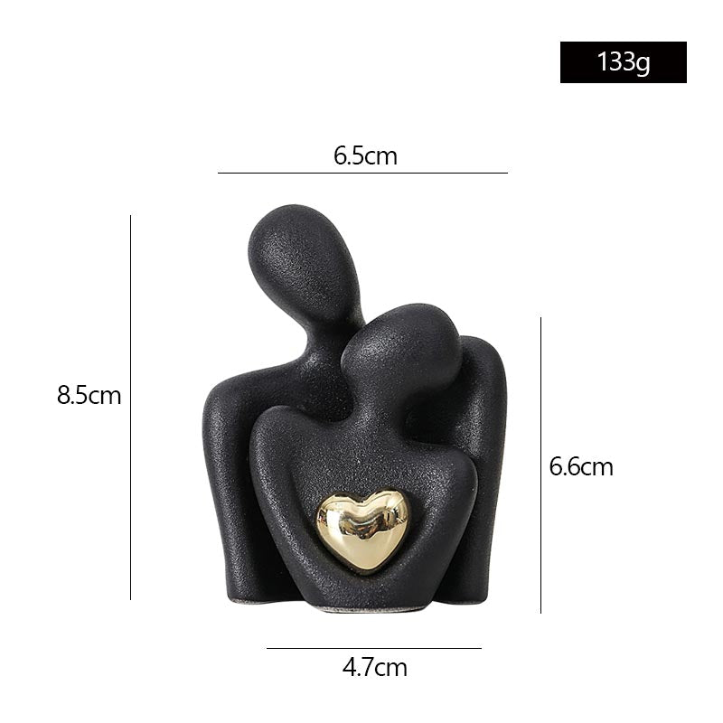 Centerpiece™ | Abstract Romantic Couple Figurine
