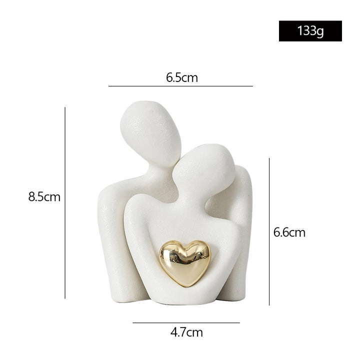 Centerpiece™ | Abstract Romantic Couple Figurine